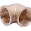 Kolano mosiężne 3/4'' cala mufowe
