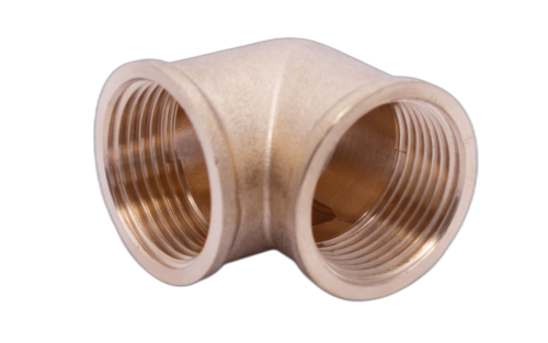 Kolano mosiężne 3/4'' cala mufowe