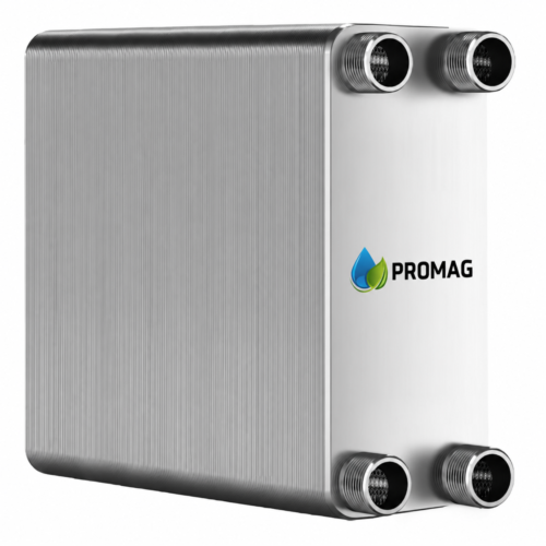 PLOKŠTINIS ŠILUMOS KEITIKLIS 150 kW, 70 plokščių, 1” PGM 1C-70